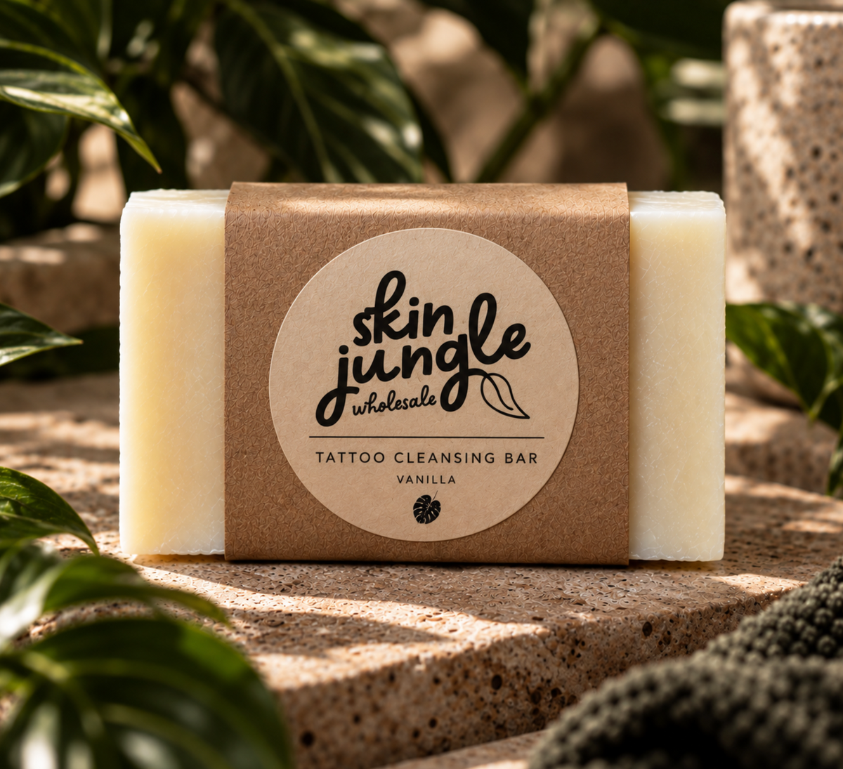 White Label Tattoo Aftercare Soap Bar - Shea Butter Soap Bar